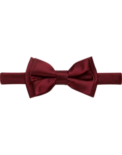 Egara Boys Bow Tie, Burgundy