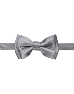 Egara Boys Bow Tie, Silver