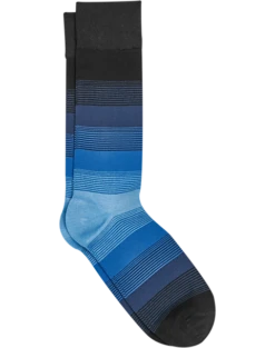 Egara Socks, Blue Pinstripes