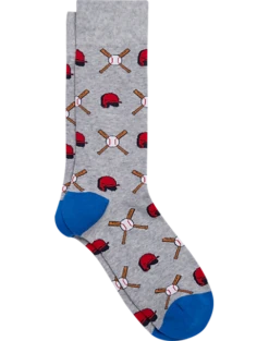 Egara Socks, Gray Baseball