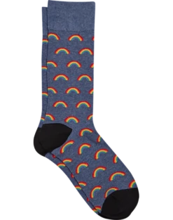 Egara Socks, Denim Rainbows